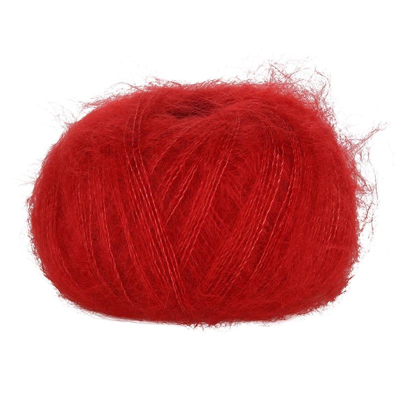120 Red Blackhill Silk Kid Mohair  25 G